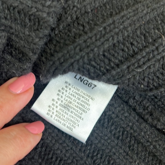 Naf Naf Black Wool Cardigan - Picture 10 of 16